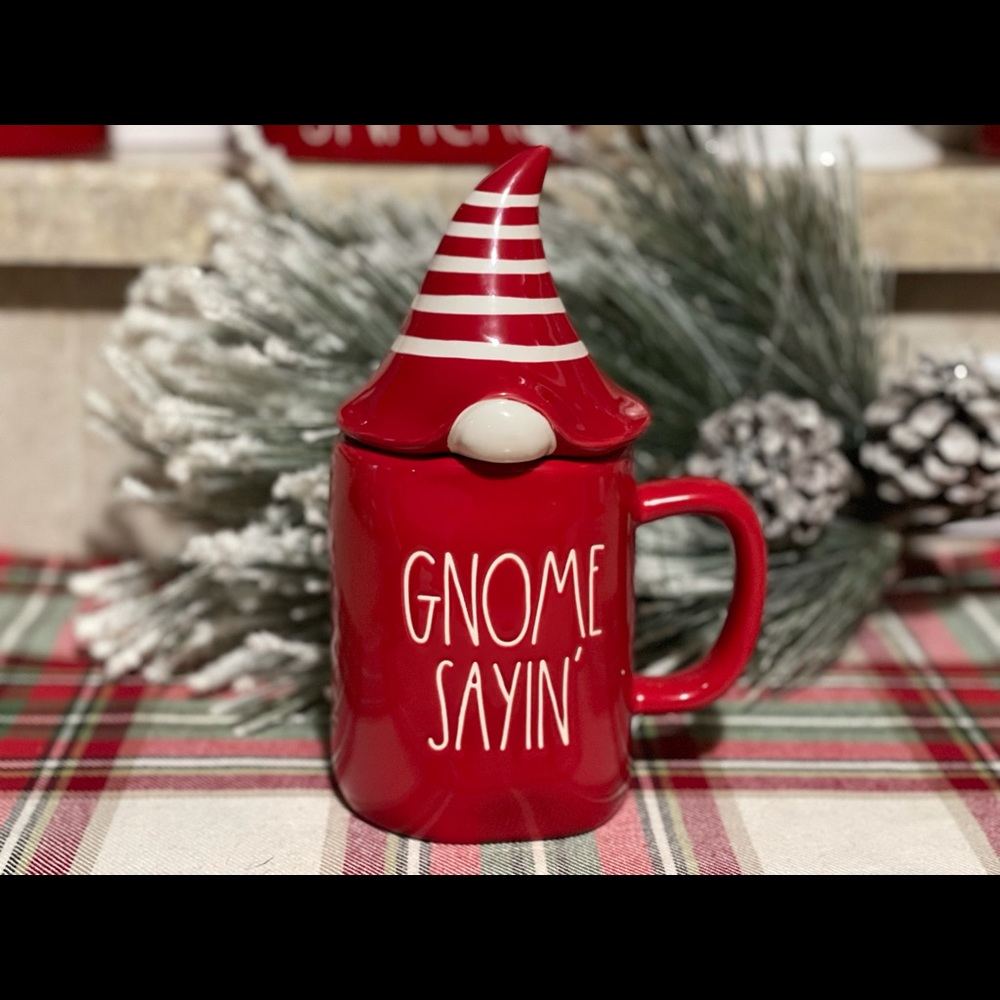 RAE DUNN •GNOME SAYIN MUG•